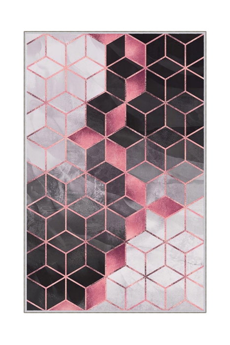 Conceptum Alfombra Multicolor con Impresión Digital 3D de 160 x 230 cm
